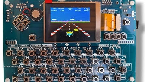 HANDHELD - PICO ZX SPECTRUM EMULATOR - RASPBERRY PI PICO - SINGLE BOARD