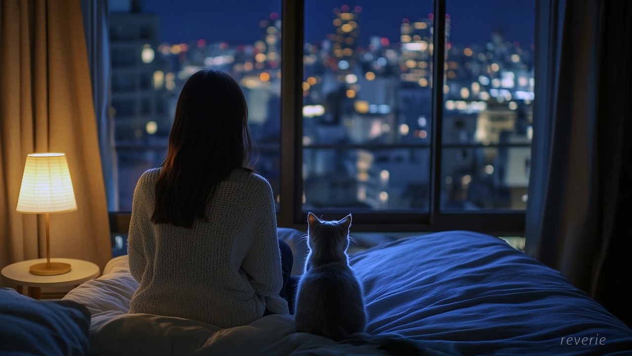 Late Night Focus in Tokyo – Cinematic Lofi for Studying | 1 Hour Mix