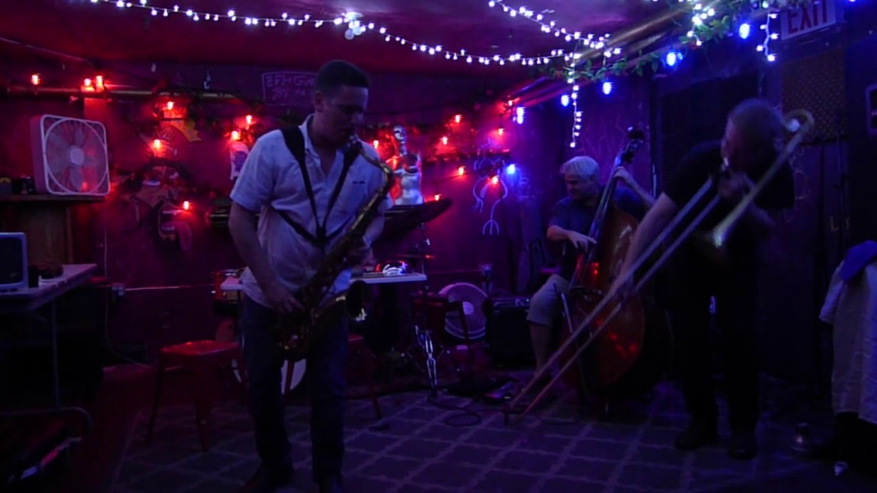 Lior Milliger/Steve Swell/Ken Filiano/Joe Hertenstein @ the bushwick series 8/27/18 (part 1)