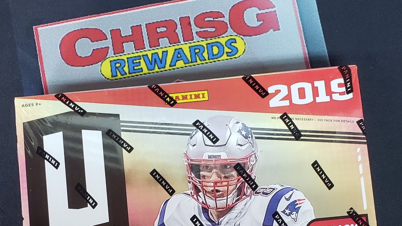 2019 Unparalleled Football Hobby box, SSP /5!