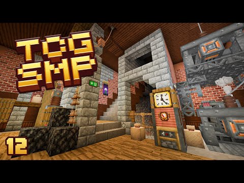 TCG SMP | Day 12 | Detailed Diesel Factory Build and Excavator TIME!