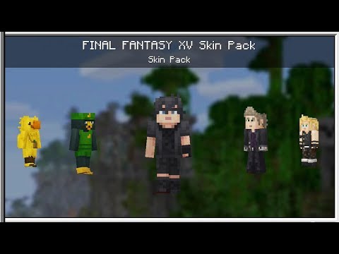 Minecraft: Nintendo Switch Edition - Final Fantasy XV Skin Pack (All Skins)