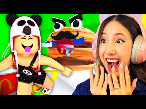 JOGUEI o ESCAPE DO FAST FOOD pela PRIMEIRA VEZ no ROBLOX!