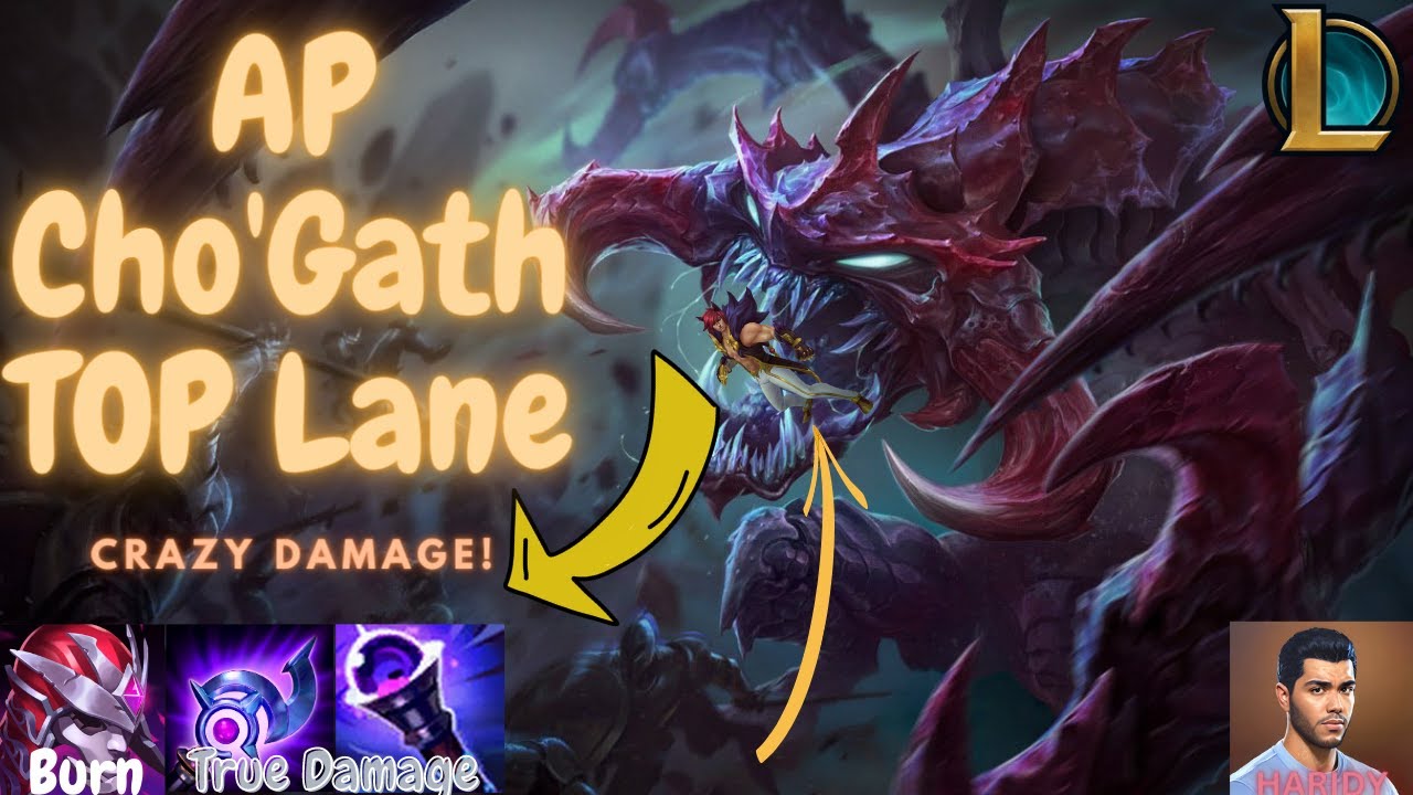 Cho'Gath AP TOP - LOL S13 Gameplay - YouTube