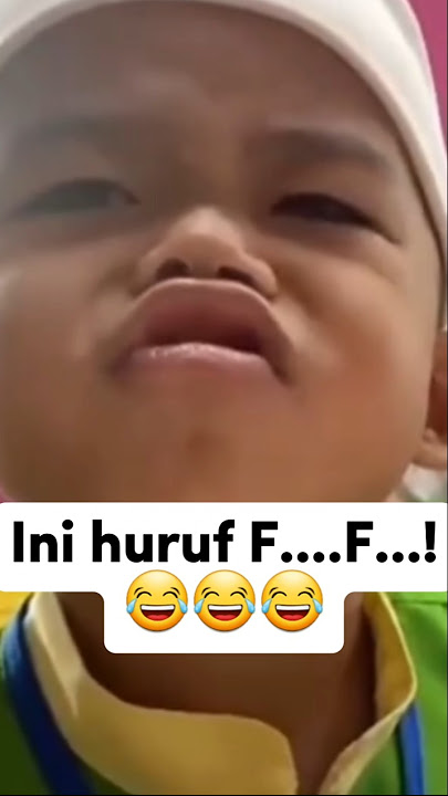 Ekspresi lucu bocil baca huruf F #ekspresi #funny #lucu #bocillucu #baca #ngakak #cutebaby #shorts
