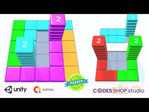 Stack Puzzle | 3D Puzzle Game | Unity Game
