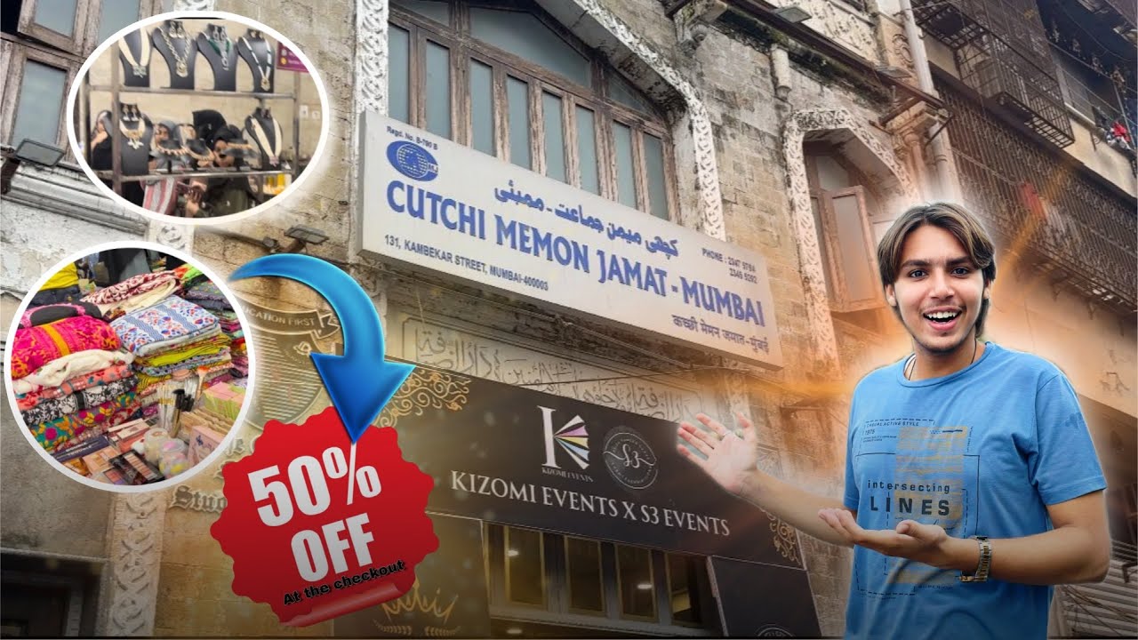 Mumbai Day Out 🏙️ | Mohammad Ali Road, Cutchi Memon Hall & Exhibition #explorepage #views #india 