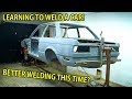 Rebuilding A BMW E30 325i Sport | Part 2 - Learning to Weld A Car