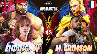SF6 | ENDING WALKER (Ryu) vs MISTER CRIMSON (C.Viper) 👉 High-Level Street Fighter 6 Gameplay