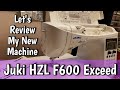 Juki HZL F600 Review - What I LOVE about my new sewing machine