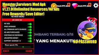 Monster Survivors Mod Apk Terbaru Survivor Shoot & Run Download screenshot 3