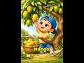 Fruit Song for Kids 🎵🍎 | Learn Fruits Names #kidscartoon