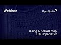 Using AutoCAD Map: GIS Capabilities | Open Spatial