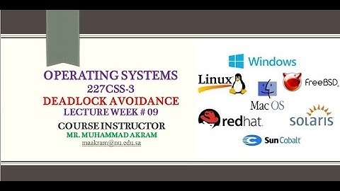 Lecture 09 (Operating Systems) Part B