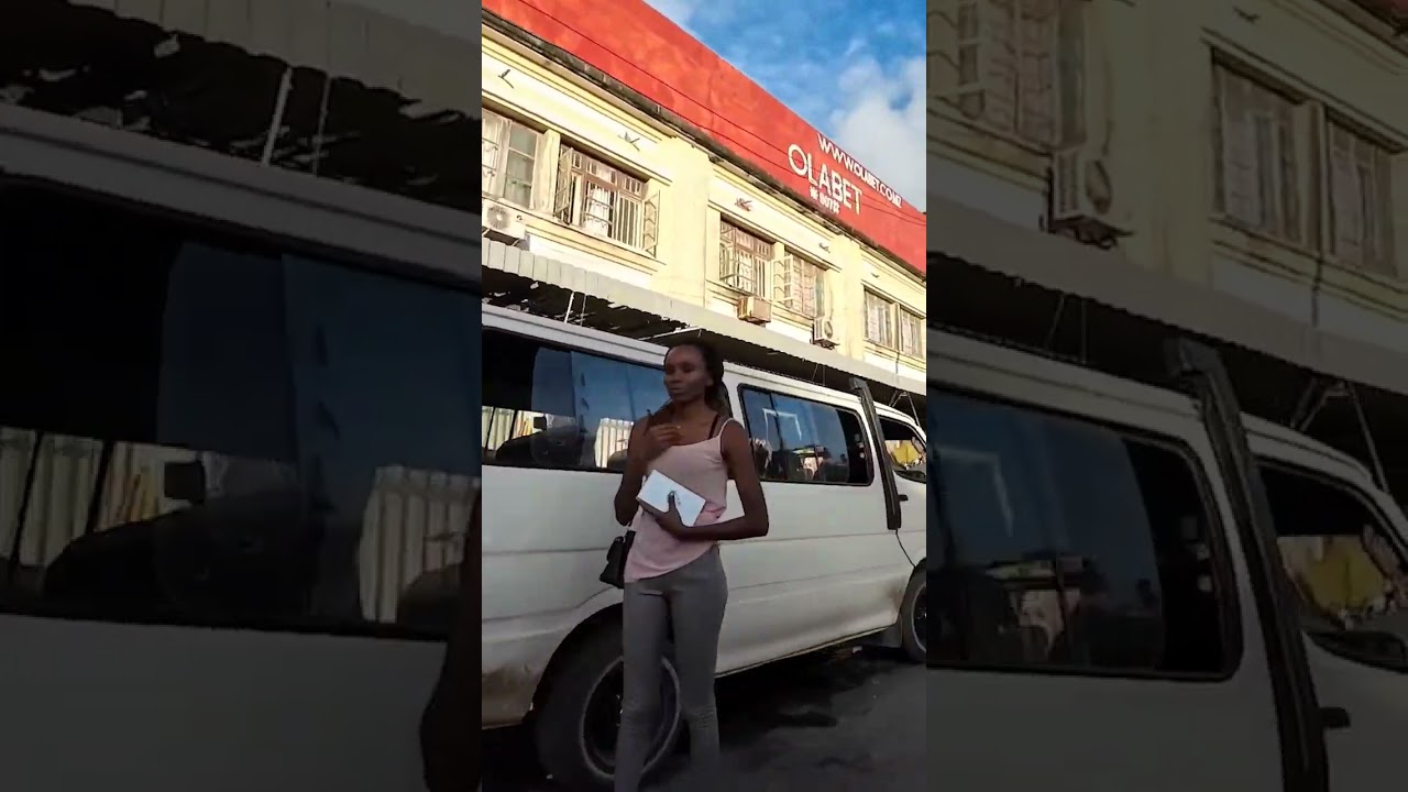 Streets Of Beira Mozambique