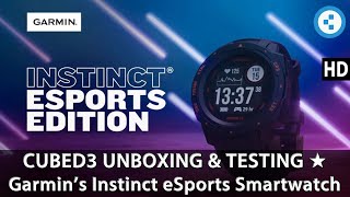 GARMIN Instinct Esports Edition - Unboxing Video & Initial Gaming & Sports Watch Hands-On Testing screenshot 5