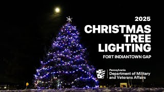 Dmva - 2025 Christmas Tree Lighting At Ft. Indiantown Gap