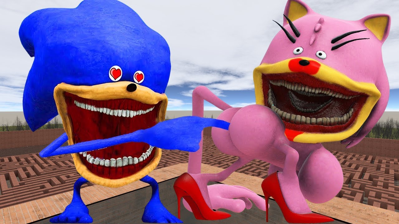 BIG MAZE NEW SHIN SONIC TAPES XXL LOVE STORY VS VS EVERY ITALIAN AI BRAINROT MEMES AND MORE! GMOD!