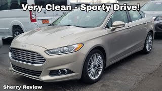 2016 Ford Fusion SE | CLEAN - Leather - 33MPG! | Review 2016 Ford Fusion C1561c