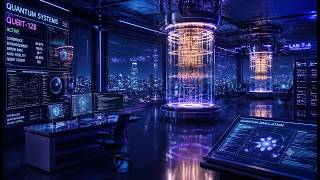 Quantum Computing Lab ⚛️ Futuristic Ambience