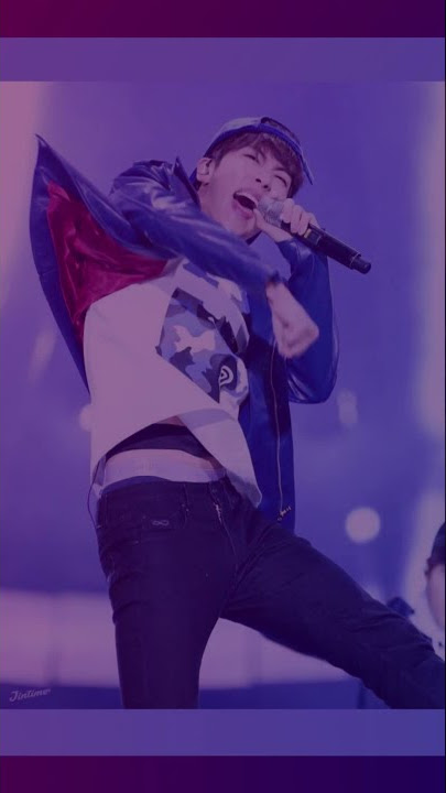 BTS JIN : His abs or six pack body compilation😄😉