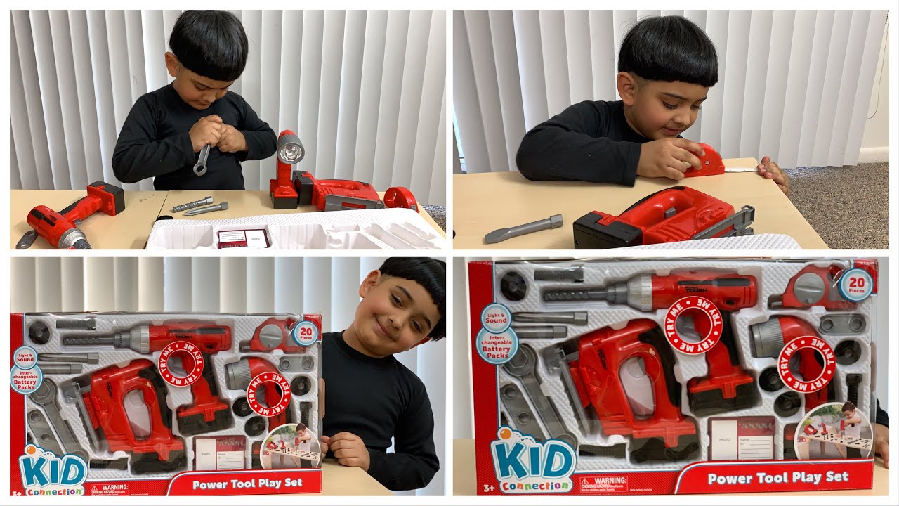 kid connection power tool play set