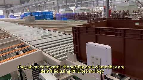 RFID Reader Conveyor Sorting