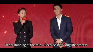 【ENG SUB】Zhou Xun Talks About Ruyi's Royal Love in the Palace, Press Conference, interview.