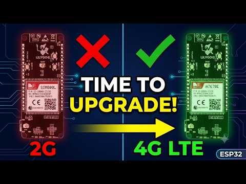 LilyGo T-Call A7670 vs SIM800L — Upgrade to 4G LTE on ESP32 (Full Setup)
