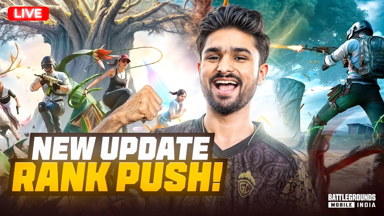SERIOUS RANK PUSH BEGINS | NAYA UPDATE KAISA LAGA? | BGMI LIVE