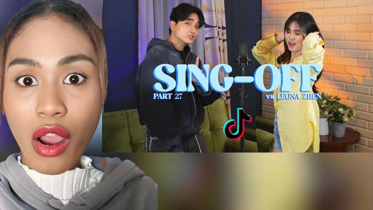 Reza Darmawangsa - SING-OFF TIKTOK SONGS 27  vs Leona Zhen