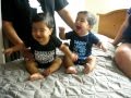 Giggling twin babies!