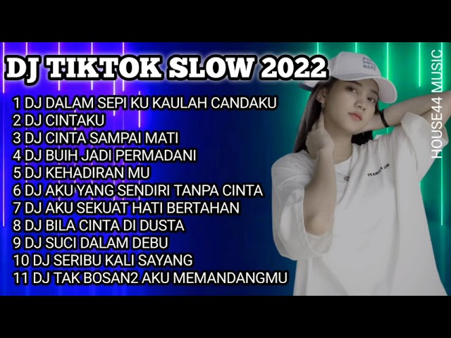 DJ TIKTOK SLOW 2022 - DJ DALAM SEPI KU KAULAH CANDAKU - DJ CINTAKU RENDY ANDIKA VIRAL TIKTOK class=