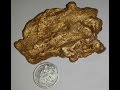 UNBELIEVABLE -- HUGE Gold Nugget  LIVE DIG!! ~ 4 OUNCES!!