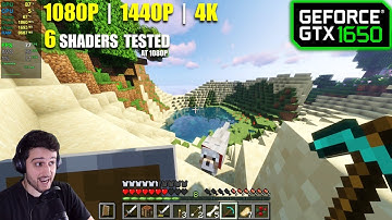 GTX 1650 | Minecraft - Optifine + Shaders Tested - EP9