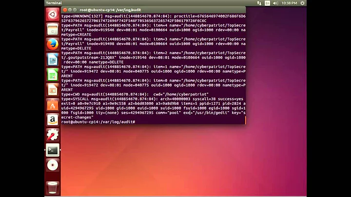 Auditing Ubuntu with AuditD