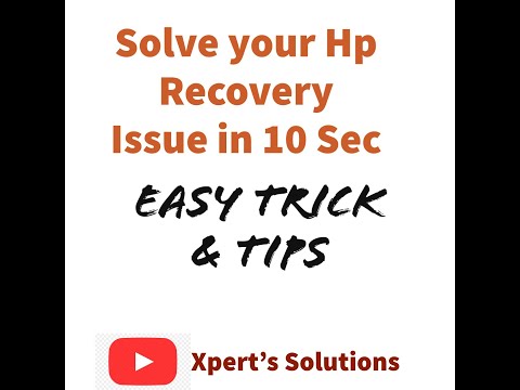 #Hp recovery incomplete, #Hp factory default, #Hp restoration incomplete fix, #hp recovery solution