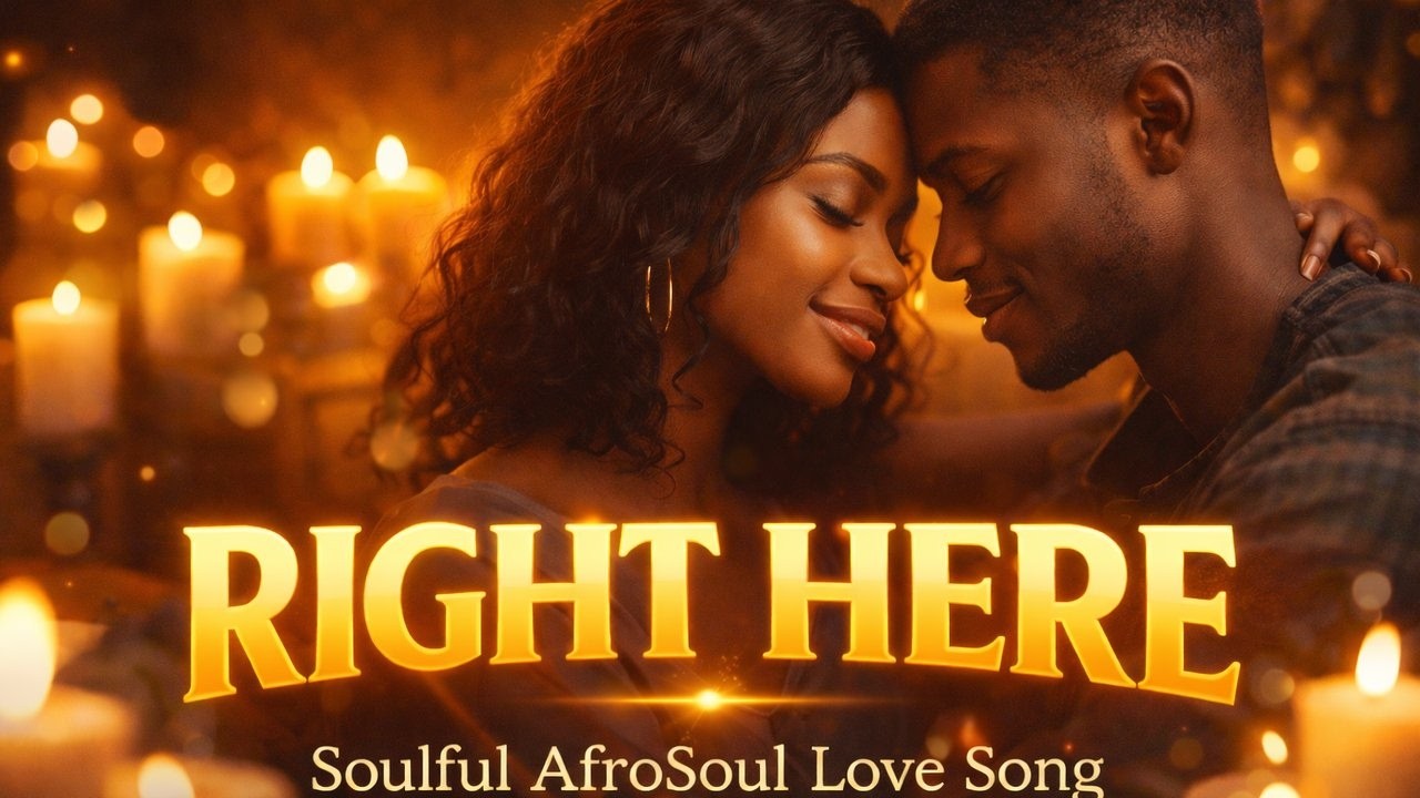 AyoRise – Right Here (Official Audio) | Romantic AfroSoul