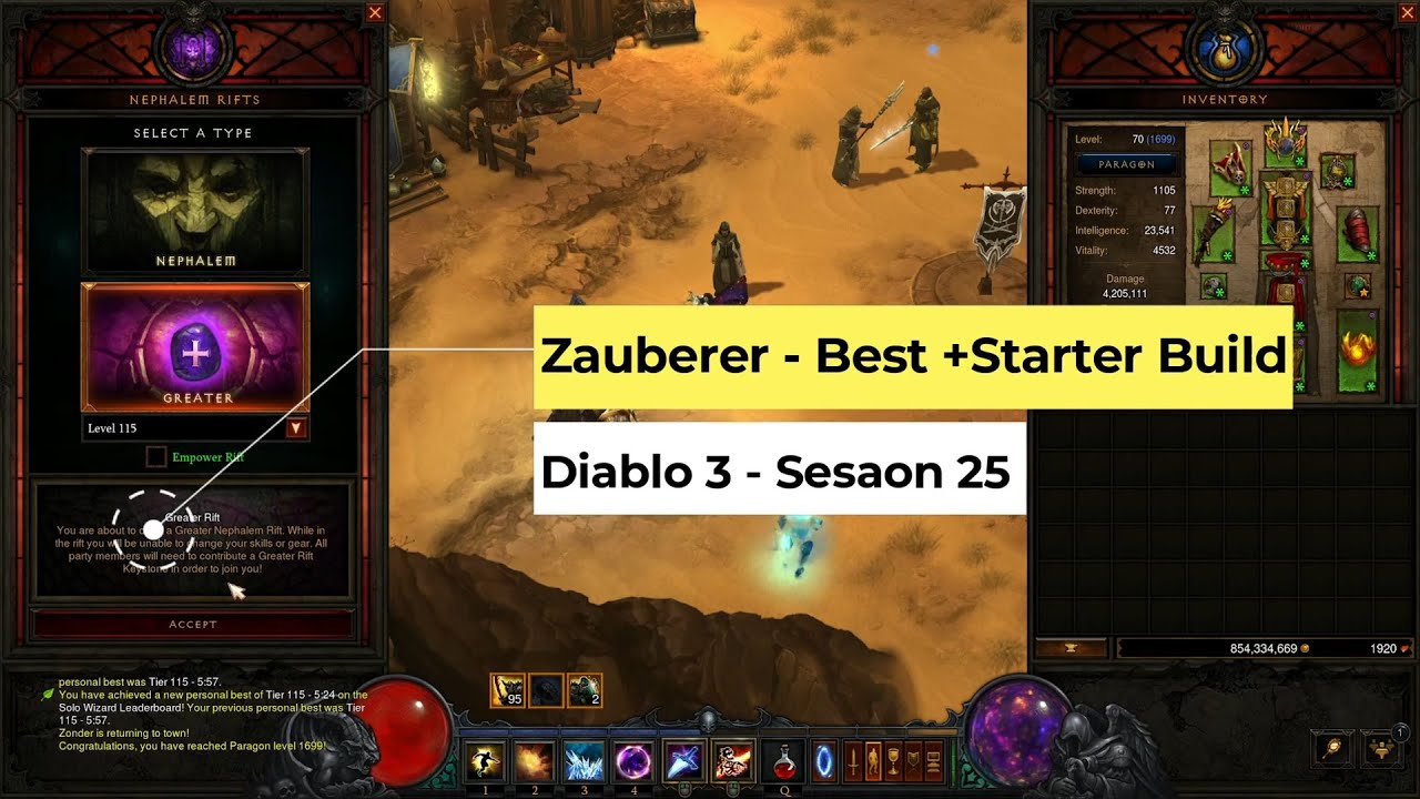Diablo 3 Season 25 Seelensplitter Aufwerten Diablo 3 - Zauberer: Der Beste Build für S25 (+Update +Seelensplitter