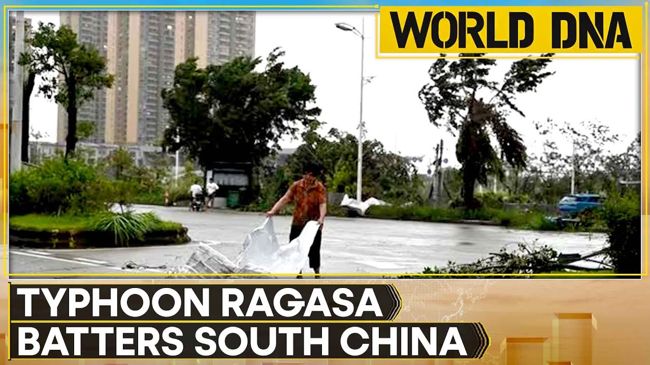 Typhoon Ragasa Hits Guangdong, Millions Evacuated | Typhoon Moves West, Guangxi on Alert | WORLD DNA