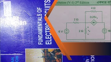 EP (2.5) Source transformation. Book fundamentals of electric circuits Example 4.7