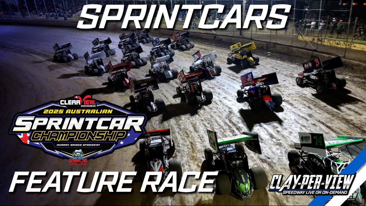 Sprintcars | Australian Title 2024/25 - Murray Bridge - 1st Feb 2025 | Clay-Per-View