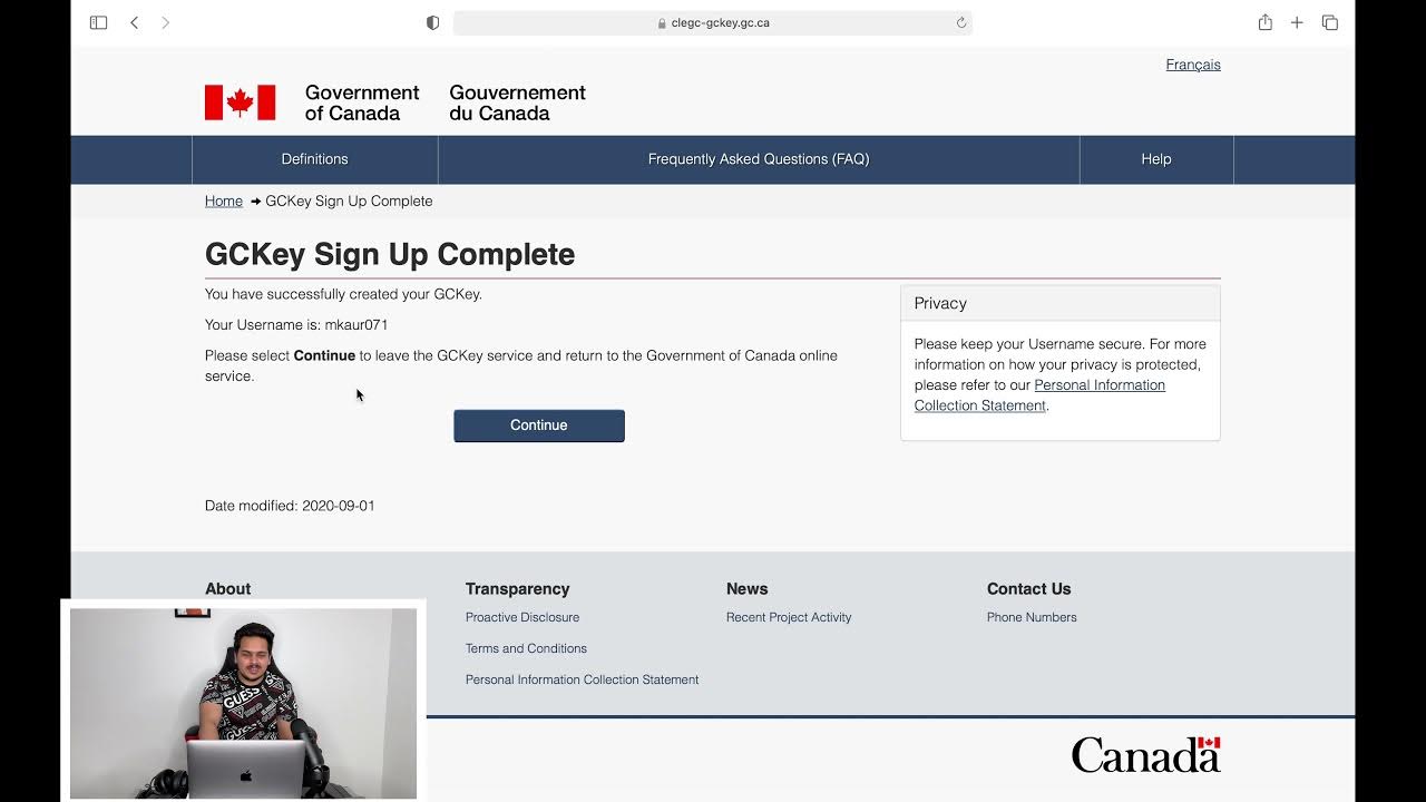How to Create GC key Account? | International students | - YouTube