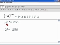 Potenciacion - Bases Negativas 03.wmv