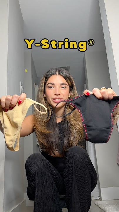The difference between a G-String and our Y-String!!