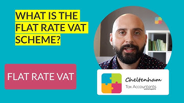 Flat rate scheme for VAT