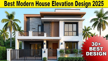 Modern House Front Elevation Design 2025 || Best 4K House Elevation Design 2025