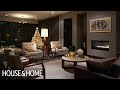 Interior Design | A Luxurious Condo With Dark & Cozy Christmas Decor