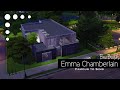 The Sims 4 Speed Build / Emma Chamberlain's Home/ Famous to Sims (No CC)