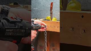 How to Make A Tools Holder with Chain #shorts #diy #tips #skills #tricks